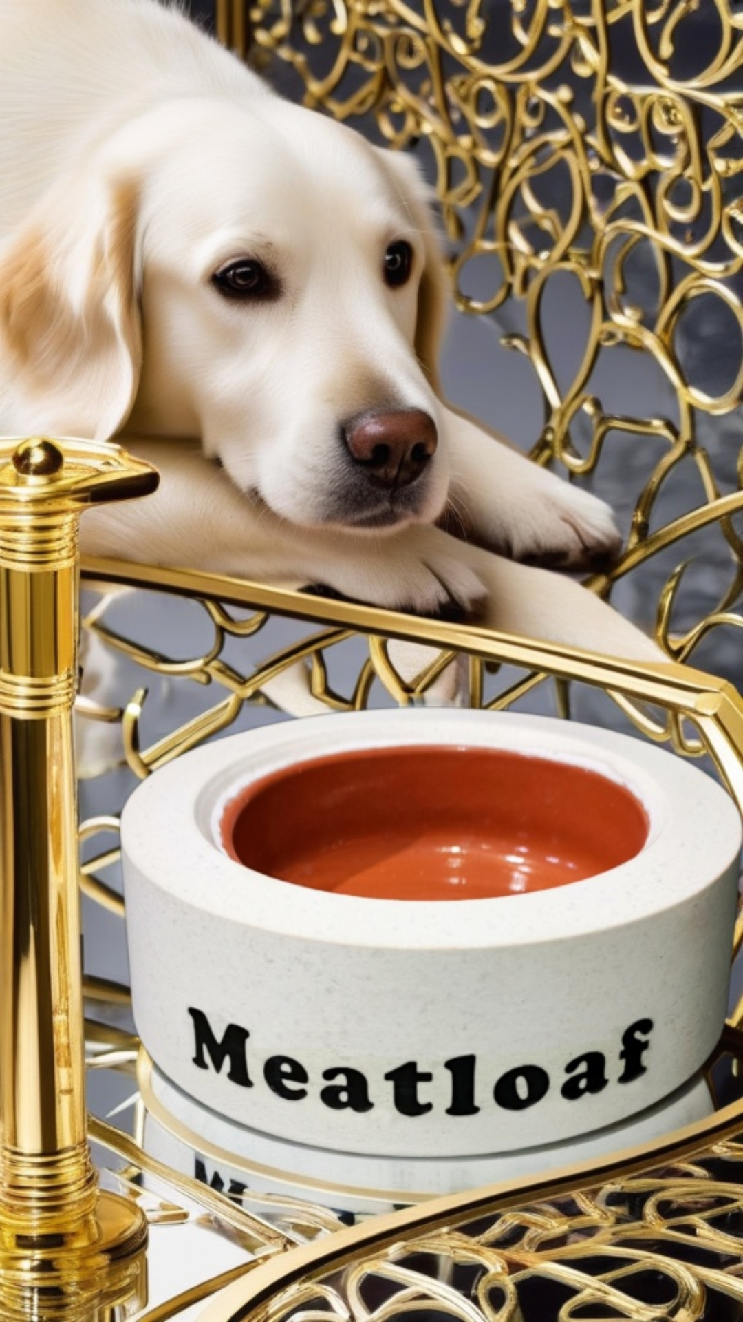 Beton Kedi/Köpek Mama Veya Su Kabı, Kişiye Özel, El Yapımı Beyaz