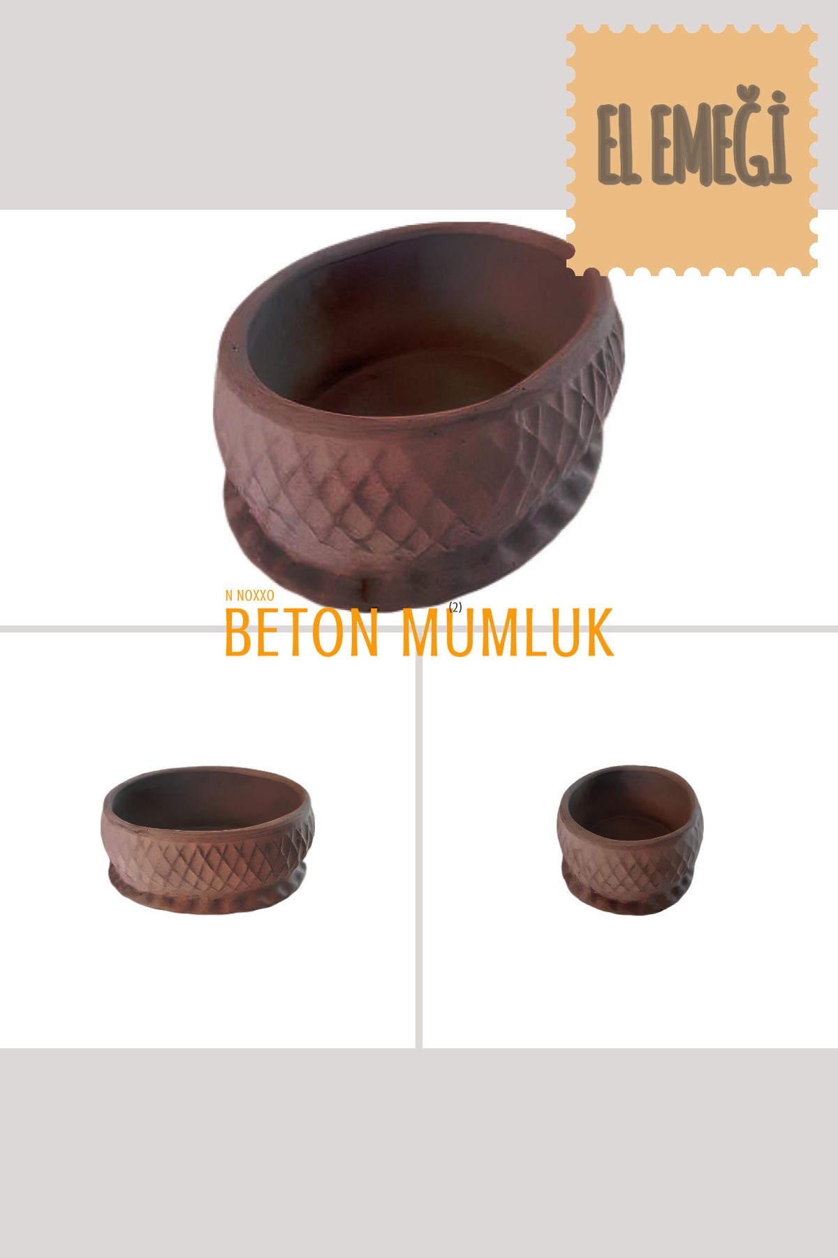 Dekoratif%20Beton%20Mumluk%20Antrasit%20Tealight%20Şamdan%20Mum%20Dahil%20Değil