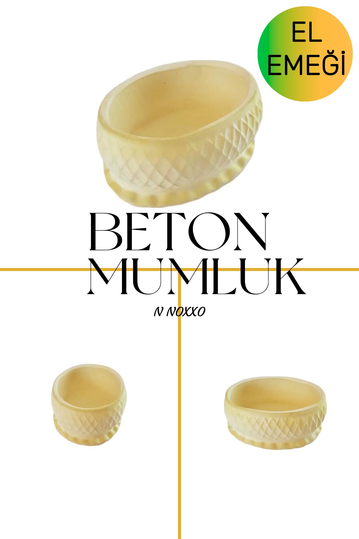 Dekoratif%20Beton%20Mumluk%20Sarı%20Tealight%20Şamdan%20Mum%20Dahil%20Değil