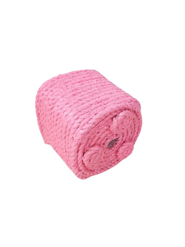 Drenajlı%20Saksı%20Doğal%20Jüt%20Halat%20İp%20Hasır%20Modeli%20Pembe-Lila%200,5lt
