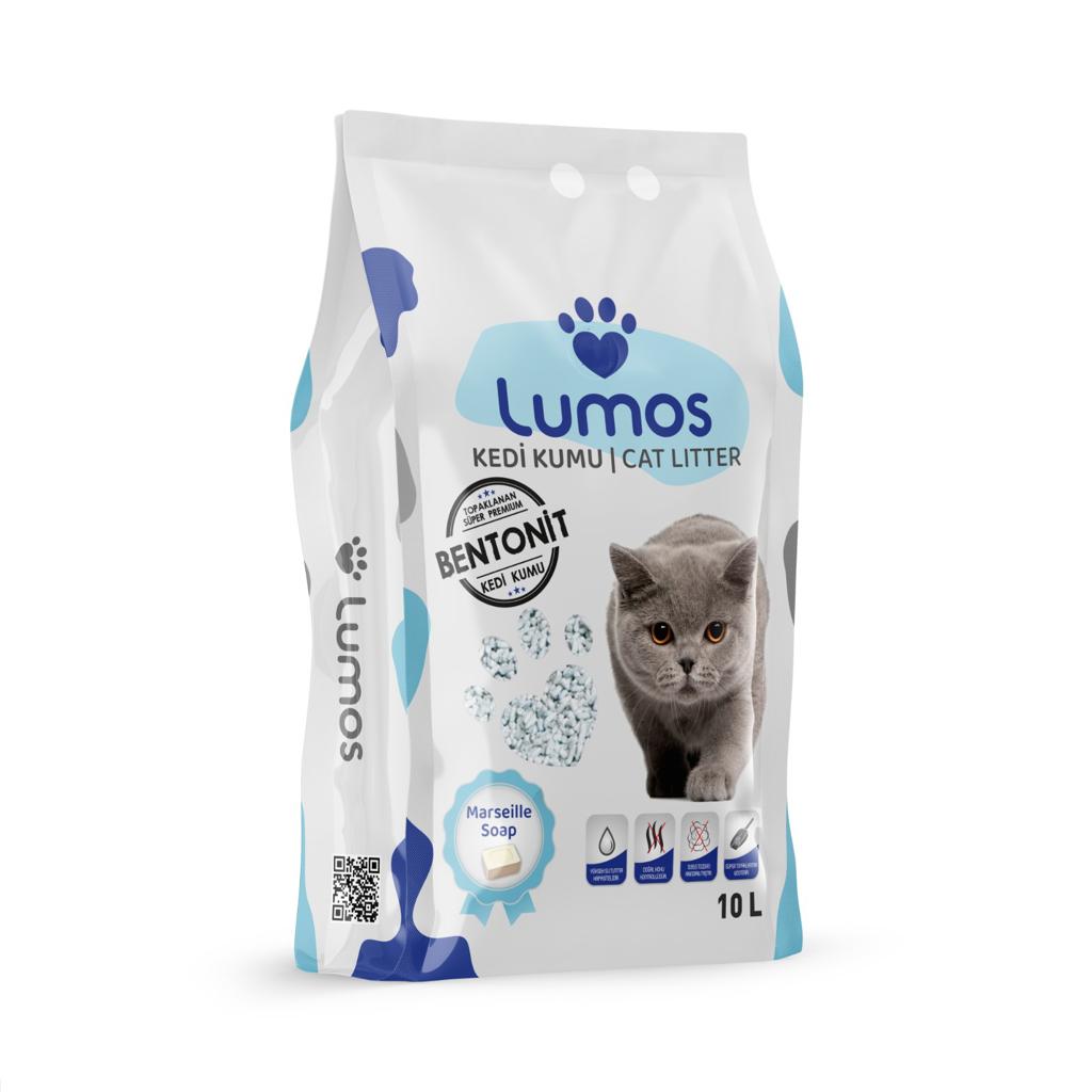 Lumos Bentonit Kedi Kumu Marsilya Sabunu 10lt