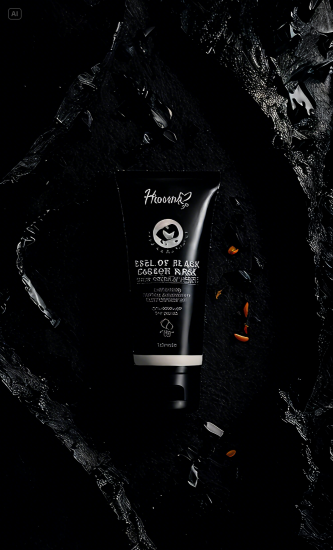 Homm Life Siyah Karbon Maske 100 ml | Gözenek Temizliği ve Arınmış Cilt
