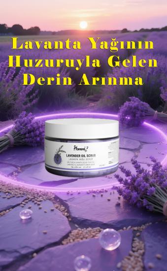 Lavanta Yağlı Scrub | Doğal Peeling ile Cilt Arındırıcı Bakım – HOMM LIFE