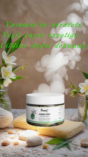 Yaseminli Yeşil Çaylı Scrub 250 ML | Doğal Vücut Peelingi – HOMM LIFE